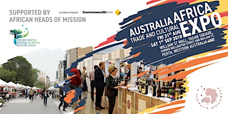 2018 AUSTRALIA-AFRICA TRADE, INVESTMENT AND CULTURAL EXPO  primary image