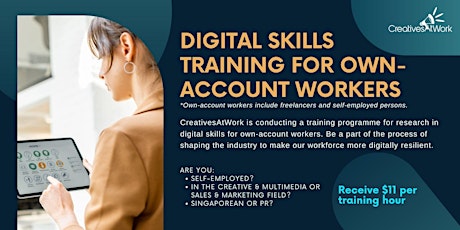 Hauptbild für Digital Skills Training for Own-Account Workers