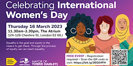Celebrating International Women's Day -  Embrace Equity primary image