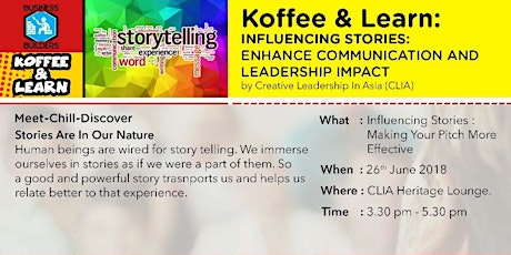 Image principale de Koffee & Learn: Stories Are In Our Nature