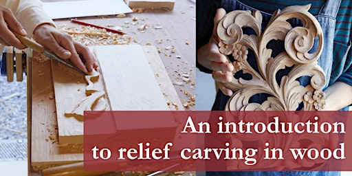 Imagem principal do evento An introduction to relief wood carving with Sarah Goss - 3 day
