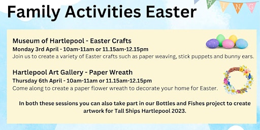 Hartlepool Art Gallery - Easter Crafts 11:15am session