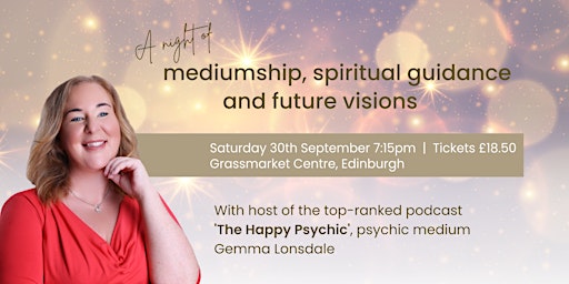A night of mediumship, spiritual guidance and future visions primary image
