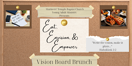 Eat, Envision, & Empower: Vision Board Brunch