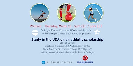 Image principale de Webinar "Study in the USA on an Athletic Scholarship"