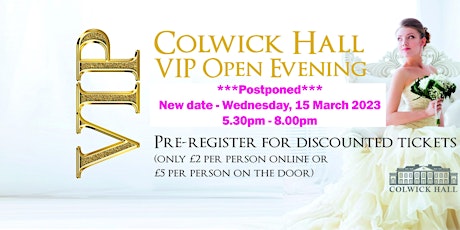 Imagem principal do evento Colwick Hall VIP Open Evening