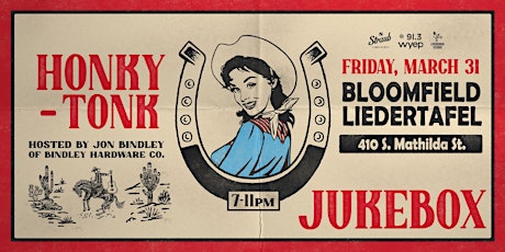 91.3 WYEP Presents Honky-Tonk Jukebox hosted by Jon Bindley