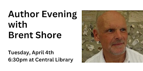 Author Evening with Brent Shore at Stockport Central Library