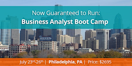 Business Analyst Boot Camp in Philadelphia primary image