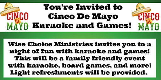Cinco De Mayo Karaoke and Games