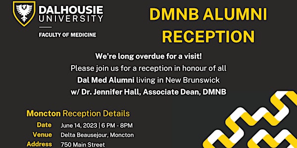 Dal Med Alumni Reception - Moncton