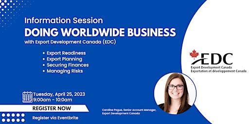 Doing Worldwide Business with Export Development Canada