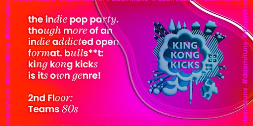 King Kong Kicks // Team 80s • Hamburg