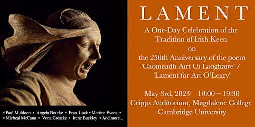 Lament: Celebrating an Irish Tradition (in person)