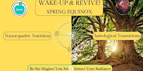 'Wake-Up & Revive' to Spring Equinox! primary image