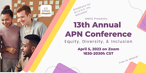 13th Annual APN Conference: Equity, Diversity, & Inclusion