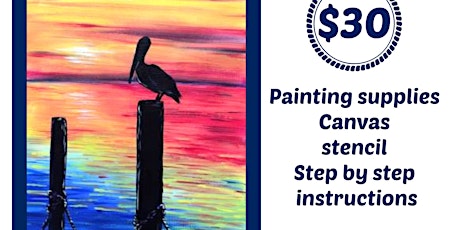 Paint party Scituate VFW Monday March 20th at 7pm primary image