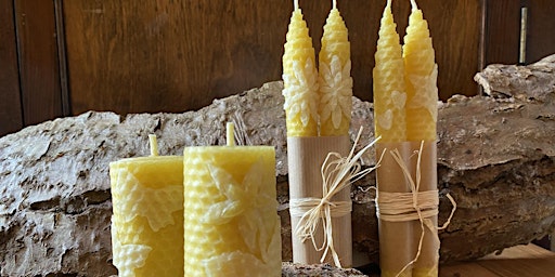 Rolled Beeswax Candles primary image