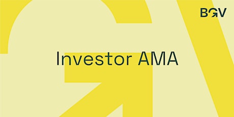 Investor AMA with Mayowa Ogunremi (Form Ventures) primary image