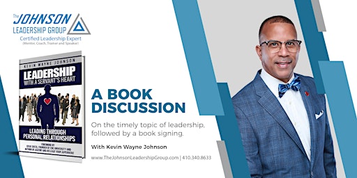 Book discussion and signing with Author Kevin Wayne Johnson