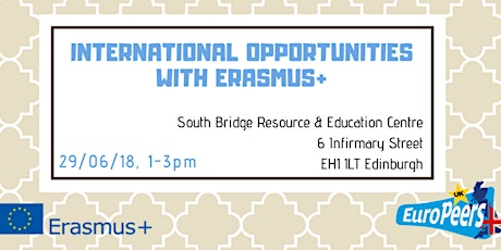 International opportunities with Erasmus+ primary image