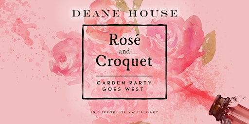Rosé and Croquet Garden Party primary image