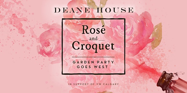 Rosé and Croquet Garden Party