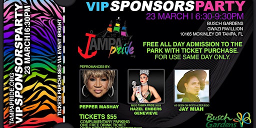 Tampa Pride VIP Sponsor's Party