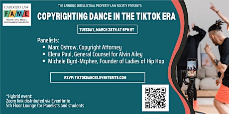 Copyrighting Dance in the TikTok Era