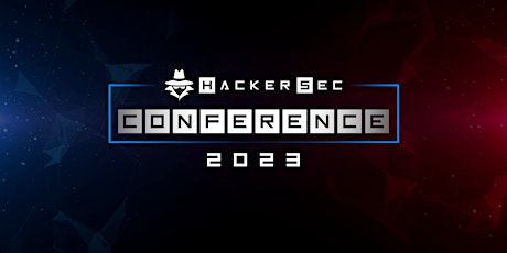 Imagem principal do evento HackerSec Conference 2023