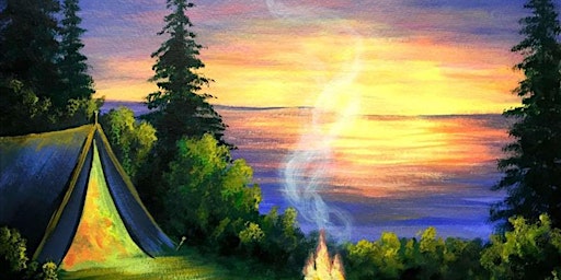 Oceanside Camp Site Retreat - Paint and Sip by Classpop!™ primary image