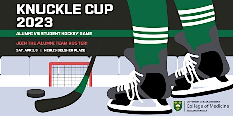Knuckle Cup 2023 - USask Med Alumni vs Student Hockey Game