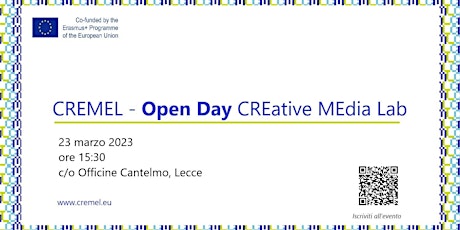 CREMEL - Open Day CREative MEdia Lab