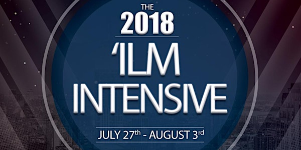 2018 'Ilm Intensive
