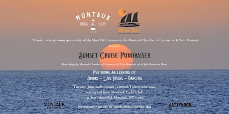 Sunset Cruise Fundraiser