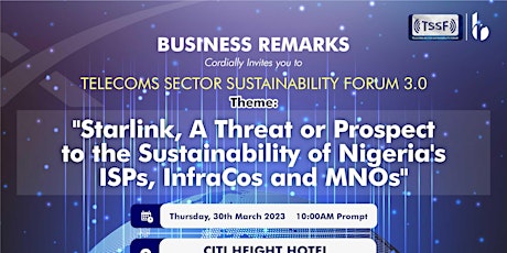 Starlink, A Threat or Prospect to the Sustainability of Nigeria's ISPs, Inf