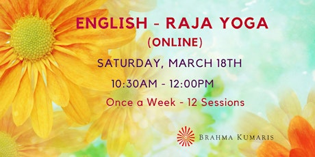 English - Raja Yoga Meditation - Online Course (12 Weeks)