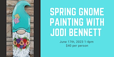 Jodi Bennett Spring Canvas Painting
