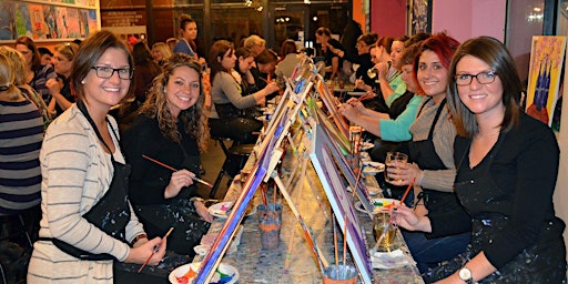 Paint and Sip Party at Umi