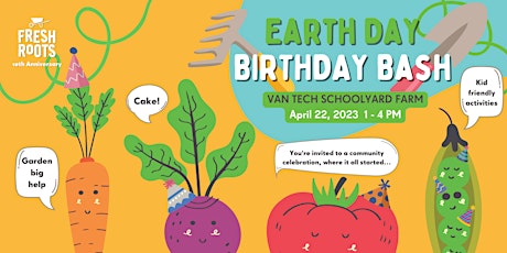 Earth Day Birthday Bash with Fresh Roots