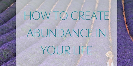 How to create abundance
