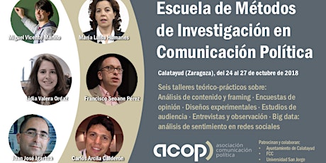 ESCUELA DE MÉTODOS DE INVESTIGACIÓN EN COMUNICACIÓN POLÍTICA ACOP 