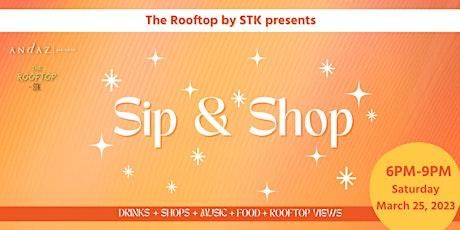 Sip + Shop on the Rooftop
