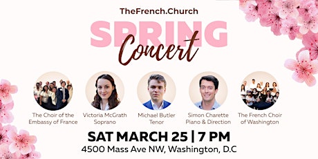 Spring Concert Recital - Choir & Opera singers