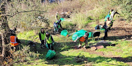 Clean and Green Earth Should Be Our Aim Worth! - Creek & Trail Cleanup