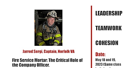 Fire Service Mortar: The Critical Role of the Company Officer-FRIDAY primary image