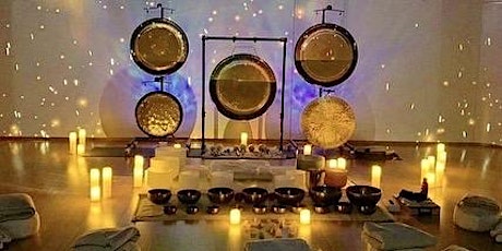 Full Pink Moon Gong and  Sound Healing Event