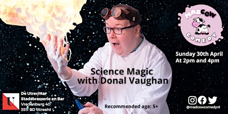 Mad Cow Comedy Presents: Science Magic with Donal Vaughan