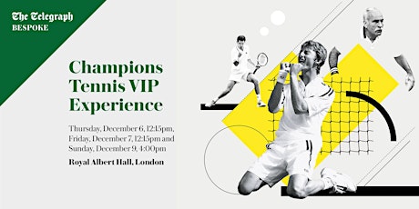 Champions Tennis VIP Experience 2018 primary image