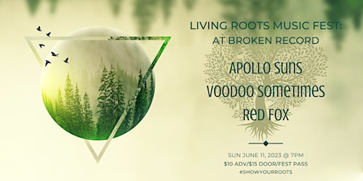 Living Roots- Apollo Suns/Voodoo Sometimes/Red Fox primary image